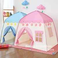 play tent portable foldable tipi prince folding tent children boy cubby kids gifts outdoor game housetoy tents castle parenting