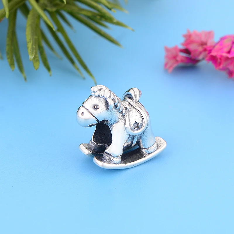 Подвеска на соски для детей, браслет Pandora, 925 пробы, серебряное Созвездие, буквы, алфавит, сделай сам