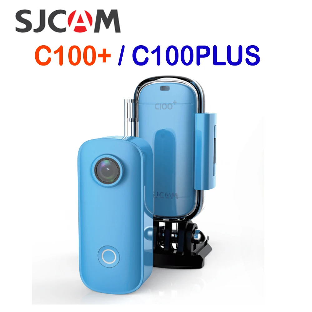 Водонепроницаемая Экшн камера SJCAM C100 + Plus Mini Thumb Action Camera 2K 30FPS H.265 NTK96675 WiFi 30M Sports DV