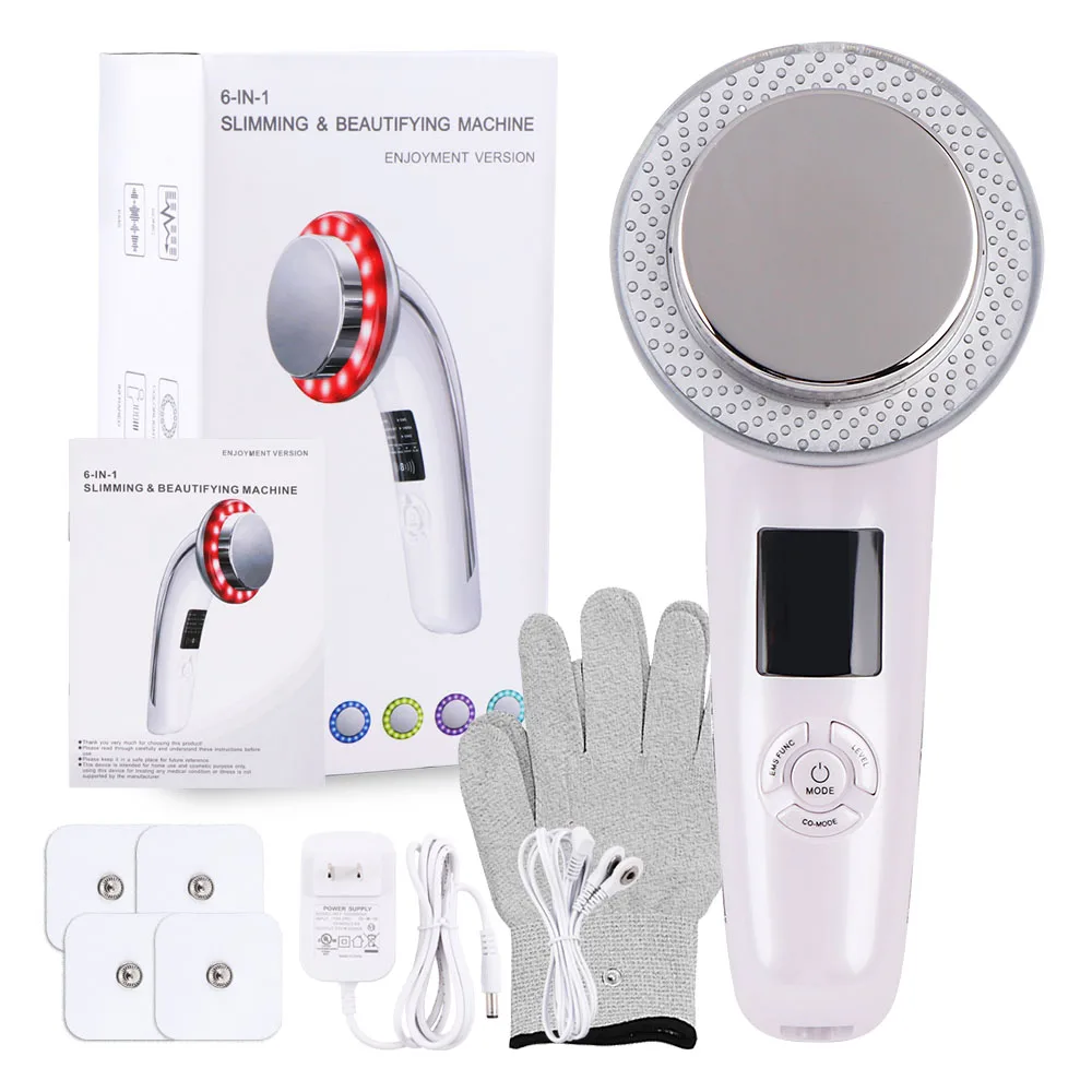 6 в 1 ультразвуковой кавитационный фотоаппарат для похудения|Устройство ухода за