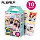 Оригинальная Fujifilm Fuji Instax Mini 8 витражная пленка 10 листов для 7 9 50s 90 25 Share SP-1 SP-2 мгновенных камер