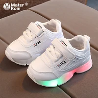 size 21 30 children led sneakers with light up sole baby led luminous shoes for girls glowing lighted shoes for kids boys