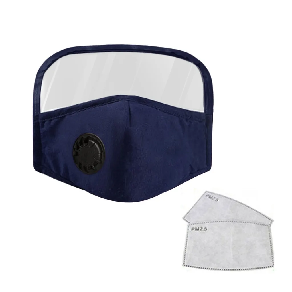 1 предмет хлопковая маска PM2.5 фильтры для защиты лица с Защита глаз Mondkapjes взрослый