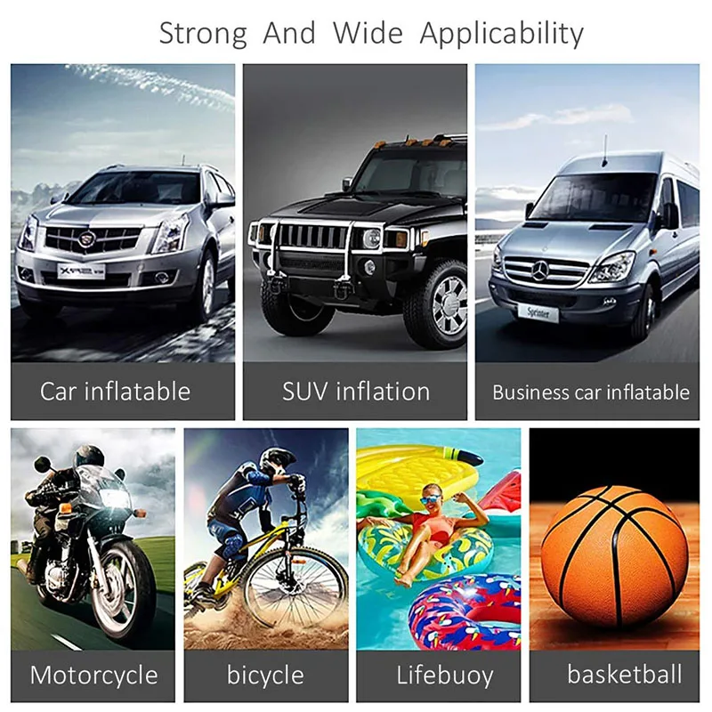 Электрический воздушный компрессор 12 В 150psi с цифровым ЖК дисплеем