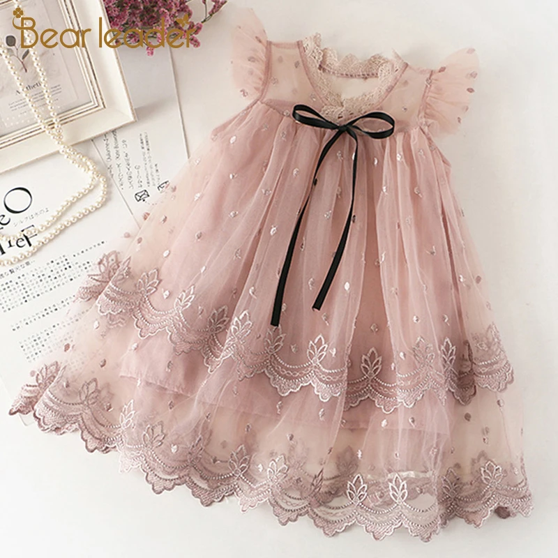 Bear Leader Girl Princess Dress Fashion Kids Party Wear Dresses For Girls Children's Clothing Kid Vestidos | Детская одежда и