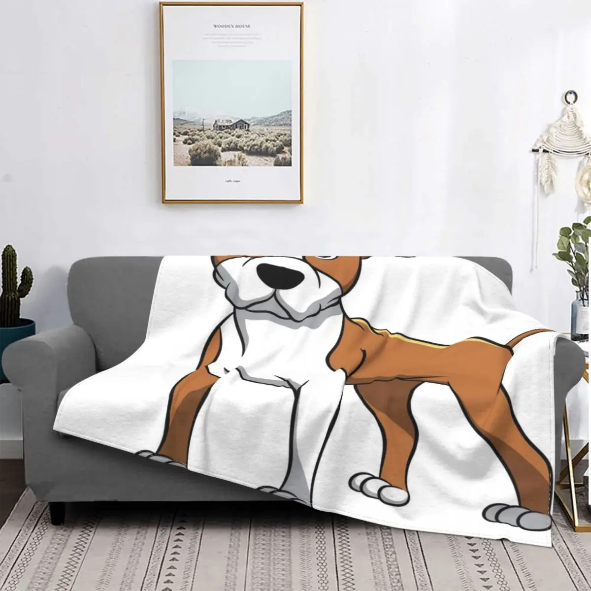 

Staffordshire Bull 2118 Blanket Bedspread Bed Plaid Scarf Towel With Avocado Sleeping Bag For Boys