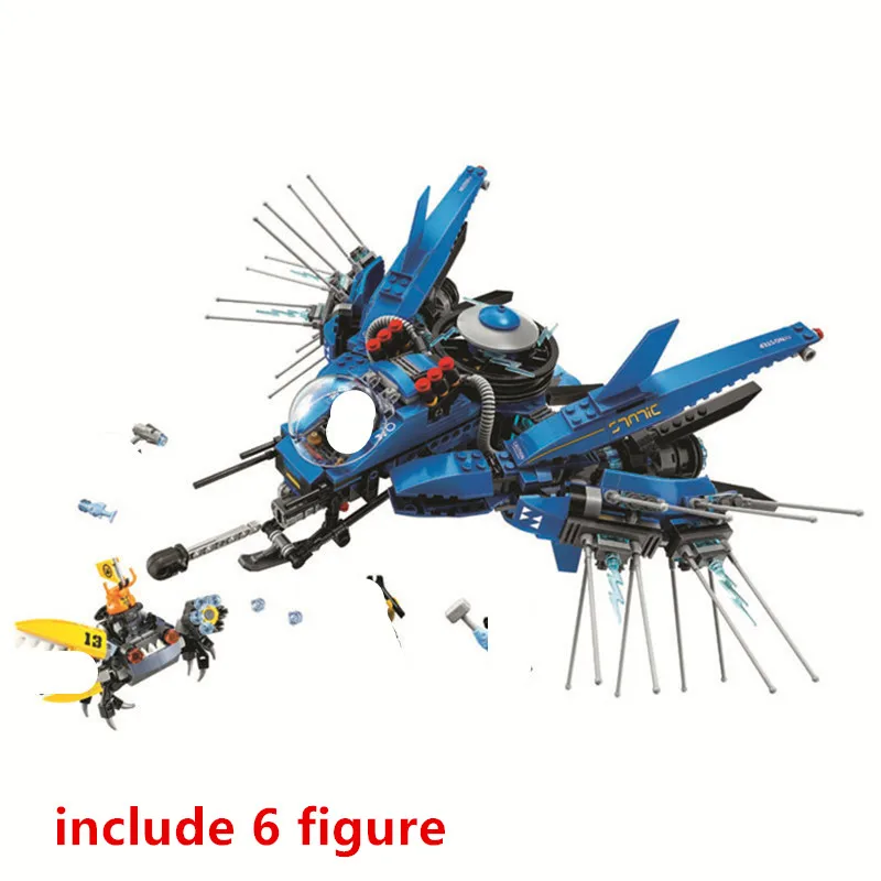 

Lightning Jet Building Blocks Kit Bricks Classiced Movie Model Kids Toys For Children Gift