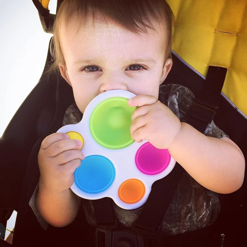 

Z50 Infant Baby Toys Development Early Education Intensive Trainin Montessori Exercise Board Rattle Puzzle Colorful Intelligence
