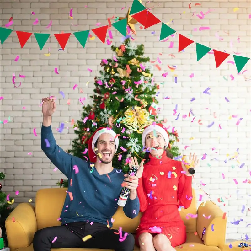 

7 Pcs Merry Christmas Banner Christmas Banner Decor Flag Christmas Decoration