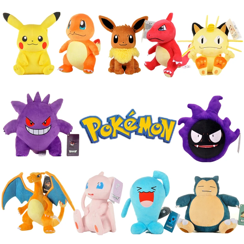 Оригинальный Pokemoned Пикачу плюшевая кукла смешное Бульбазавр Squirtle Charmander Чаризард