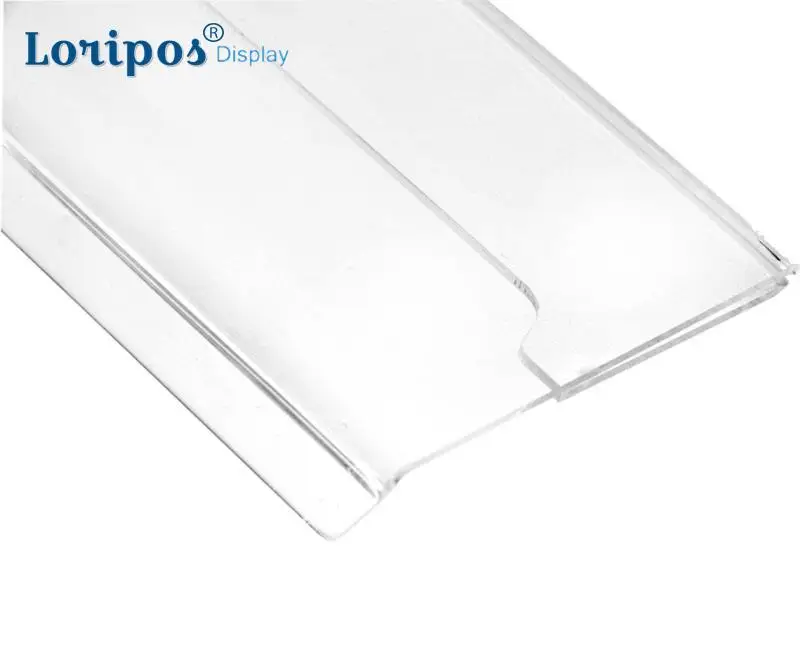 L образная настольная витрина акриловая Вертикальная Горизонтальная прозрачная