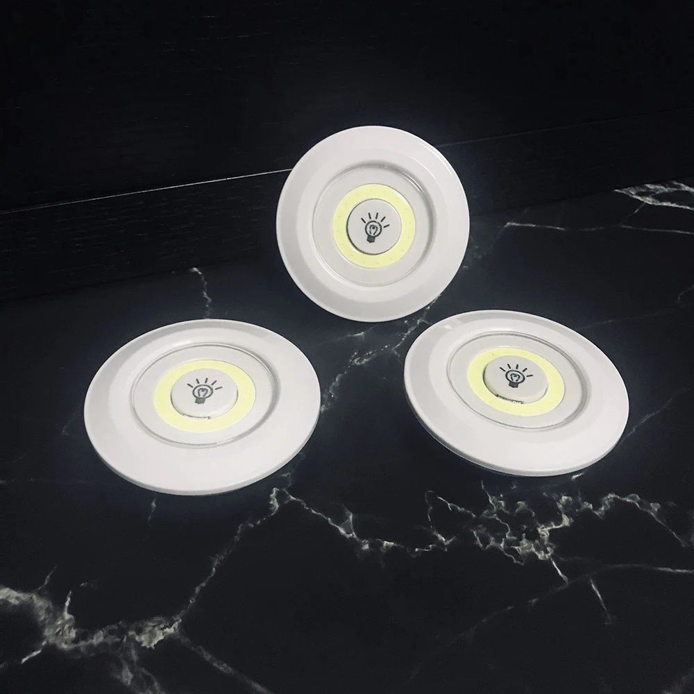 2019 New designed LED Under Cabinet Light with Remote Control Battery Operated Closets Lights for Wardrobe Bathroom lighting | Лампы и