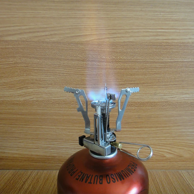 Уличные Мини-плиты для кемпинга Складная газовая плита портативная печь