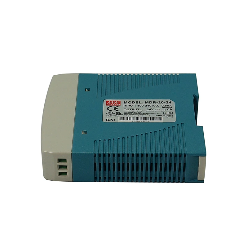 Источник питания постоянного тока мощность MDR-10 MDR-20 MS-150-12 MDR-20-24 24 В 1 А