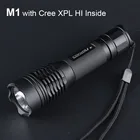 Светильник фонарик Convoy M1 Cree XPL HI светодиодный 7135*8 Biscotti, тактический фонарь 18650, фонарик для кемпинга, лампа