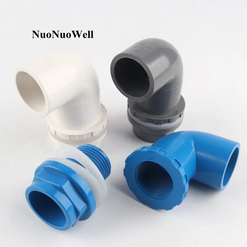 1 шт. 50 мм ПВХ трубы разъемы высокого качества аквариумный аквариум на входе