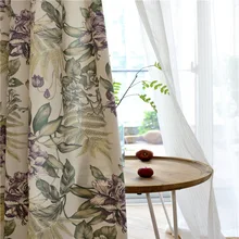 Tropical Rain Forest Print Shading Curtains for Living Dining Room Bedroom (4)