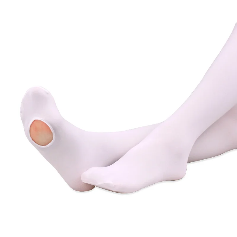 Детские танцевальные колготки чулки для девочек однотонные балетные детей Новое