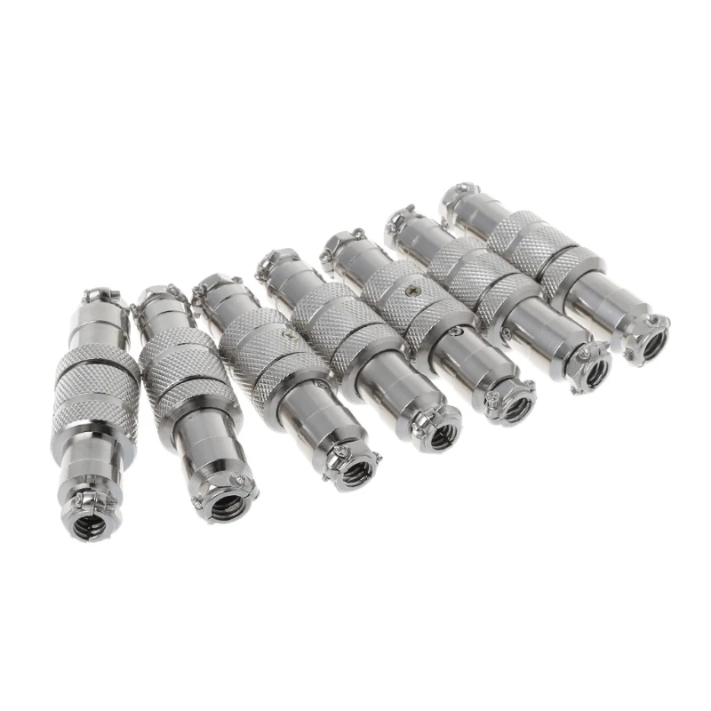 

Gx16 Butting Aviation Male Connector Female Plug 2/3/4/5/6/7/8 Pin 97QD