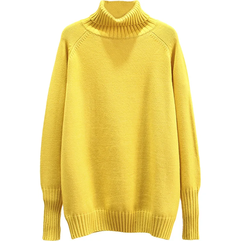 Незаменимый женский свитер модный однотонный джемпер с длинным рукавом