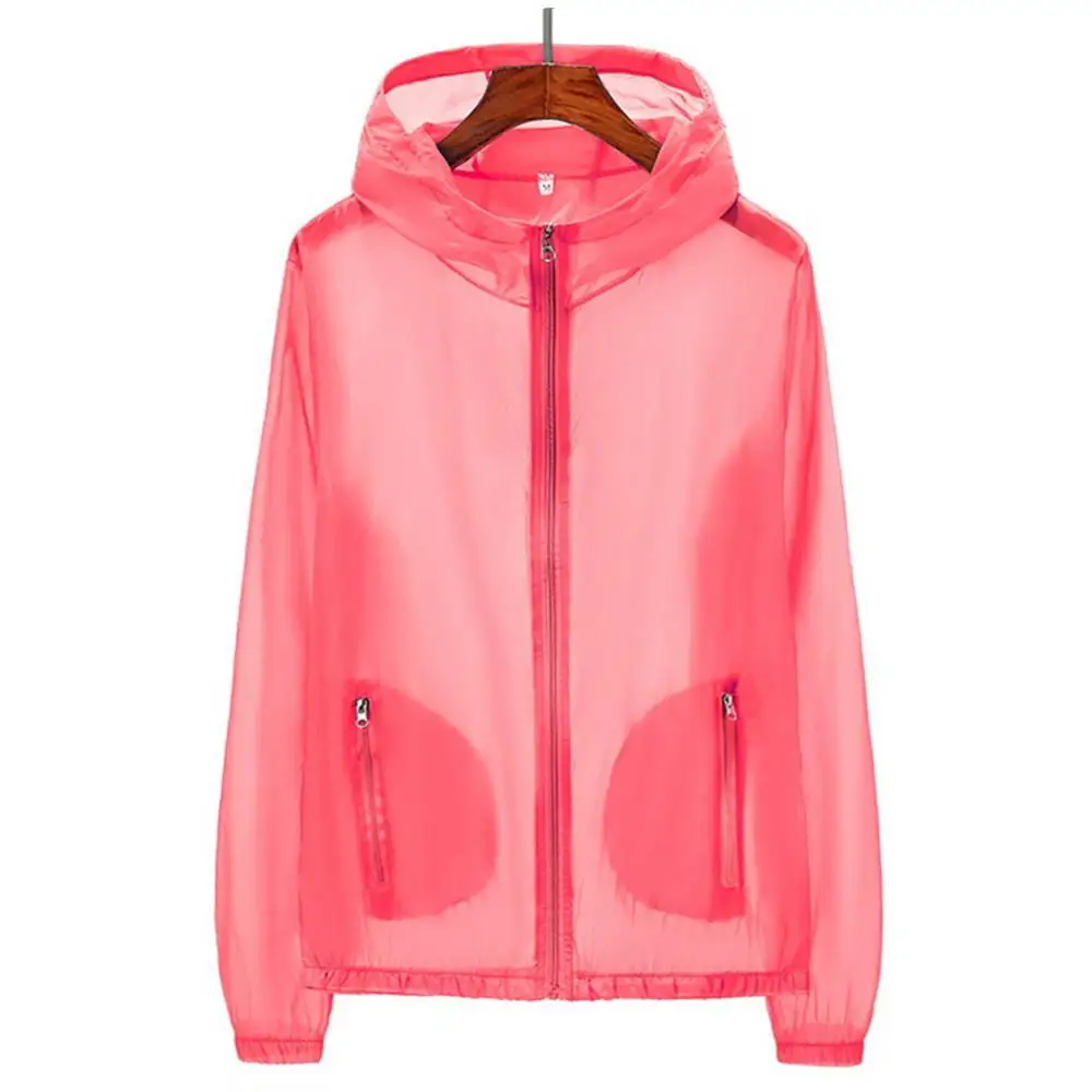 

70% Hot Sell Unisex Summer Pockets Zip Hooded Windproof Sun Protections Coat Fishing Jacket