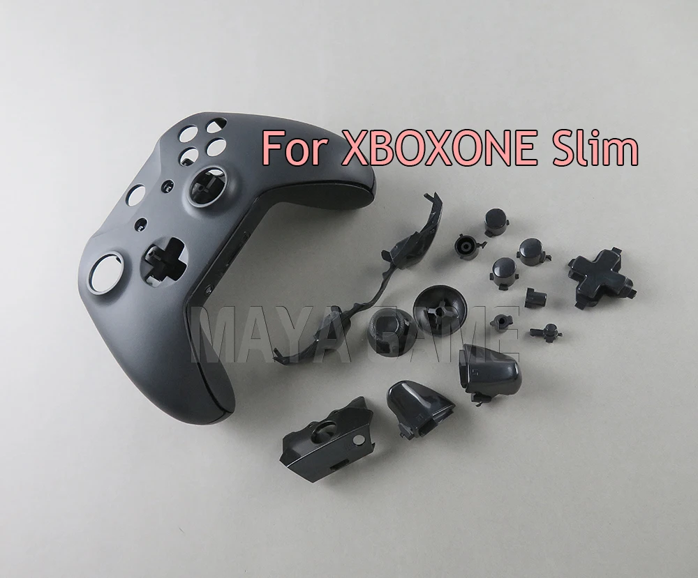 Оболочка для Xbox One тонкая Замена полная оболочка и кнопки Mod Матовый контроллер пользовательский Чехол Для XboxOne S Slim