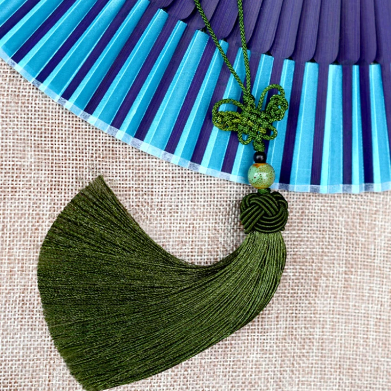 

1Pcs High Quality Chinese Knots Tassels Pendant DIY Cellphone Garment Curtain Home Textile Decorative Accessories Craft Fringe