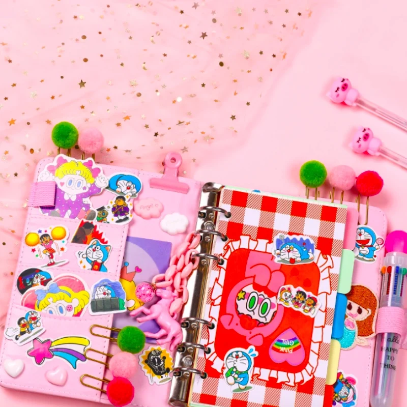 Розовая Толстовка для девочки с рисунком прекрасный ноутбук записная книжка