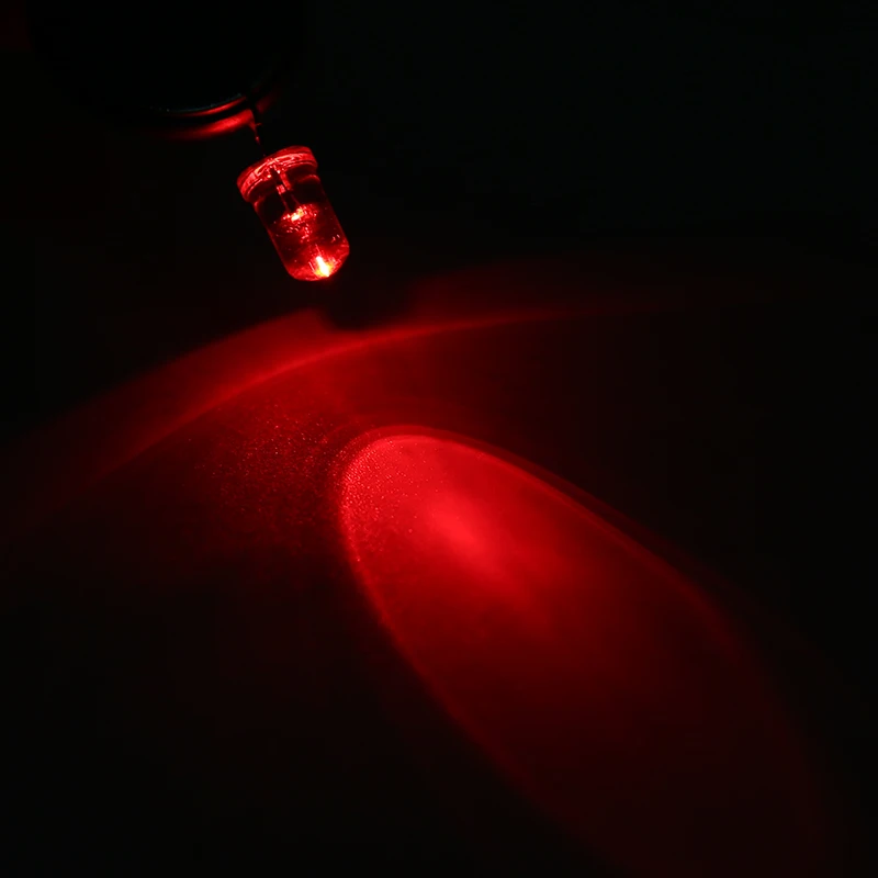 100 шт. 5 цветов в ассортименте мм Набор круглых светодиодных диодов прозрачные