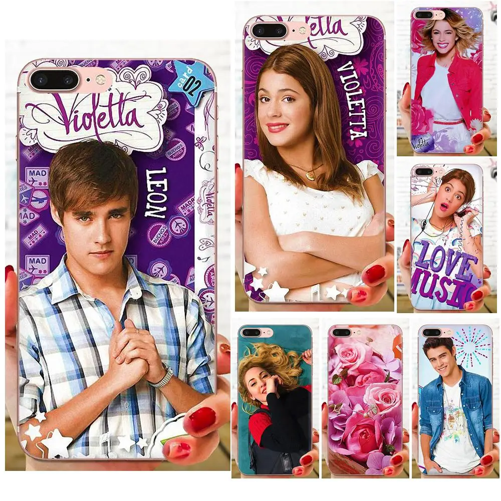 Виолетта сериал прозрачный чехол из материала tpu сумка для huawei Honor Коврики 7 7A 8 9 10