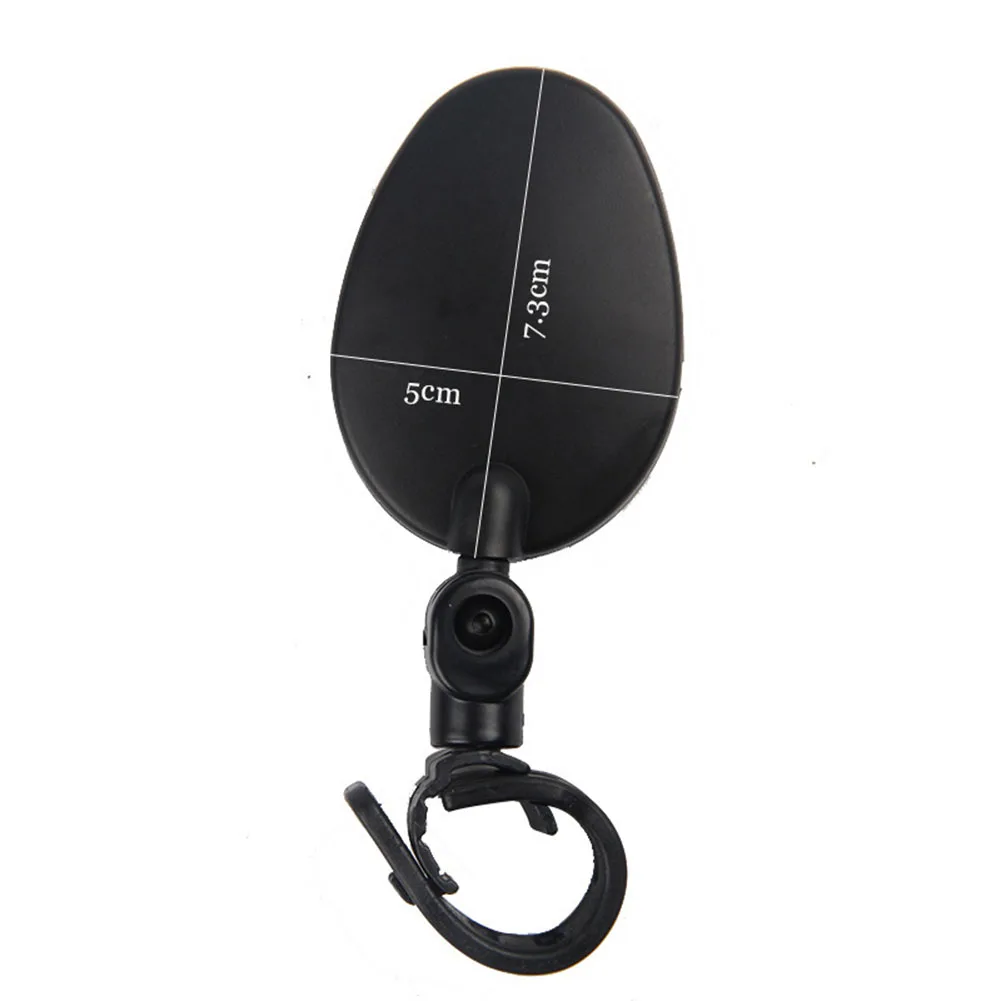 Bike Bicycle Rearview Mirrors Black Accessories Rear View Convex Mirror