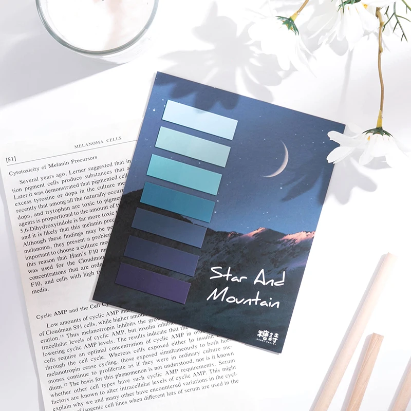 VanYi 70 шт/8 видов конструкций креативный вдохновляющий цветной блокнот для записей