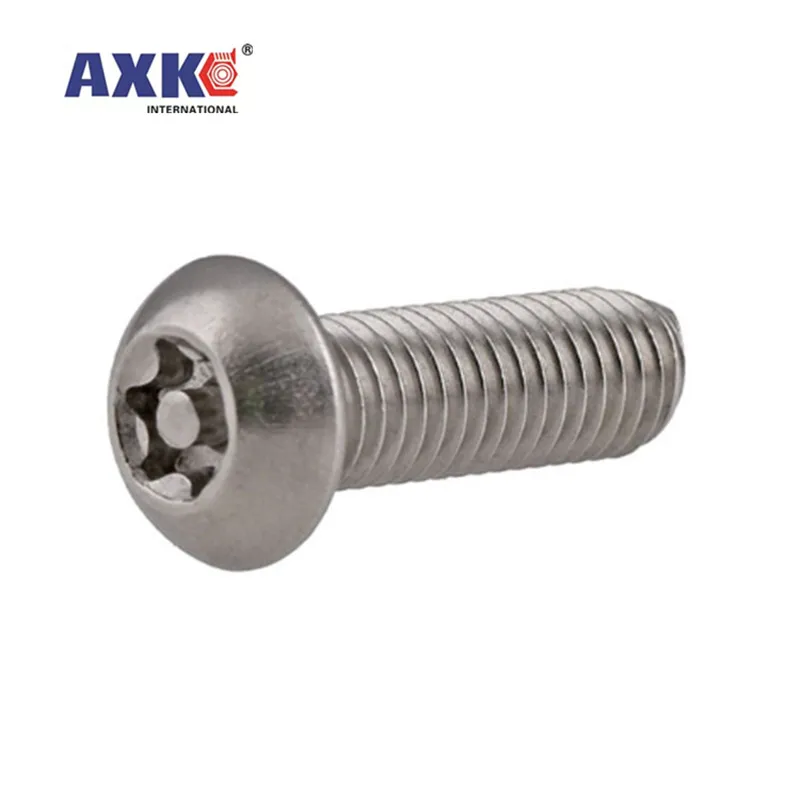 10/50 шт. M3 M4 M5 M6 304 нержавеющая сталь шесть лепестков Torx Кнопка панорама круглая