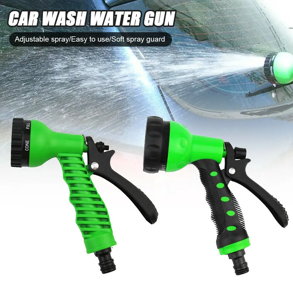 

7 Pattern Multi Function Garden Hose Pipe Water Nozzle Spray Gun Comfort Handle High Pressure Washer Nozzles Washing Gun