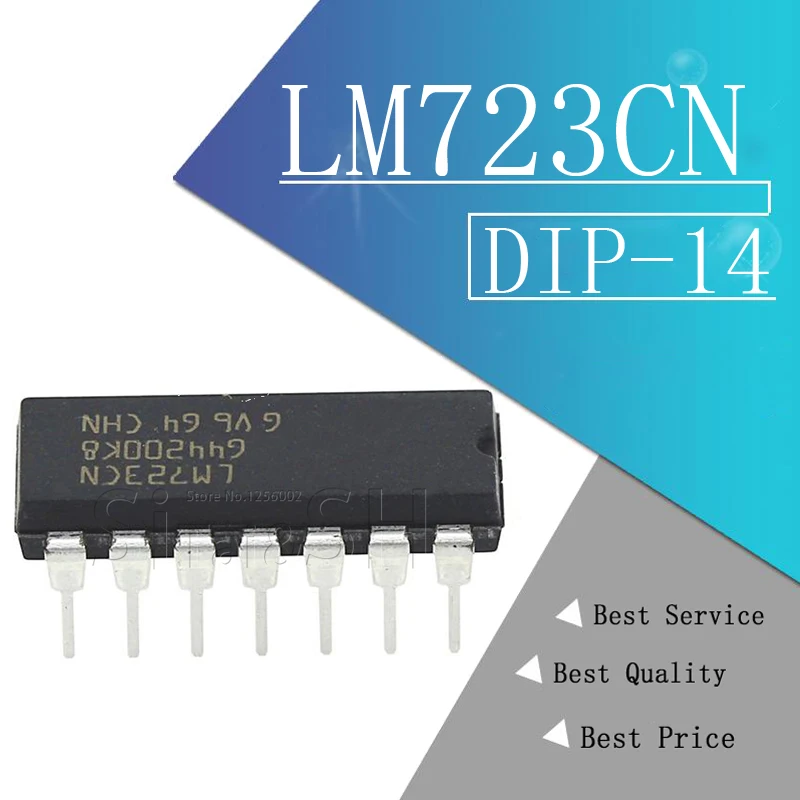 5шт. регулятор LM723CN DIP14 LM723 2 0-37 в программируемый новый оригинальный быстрая