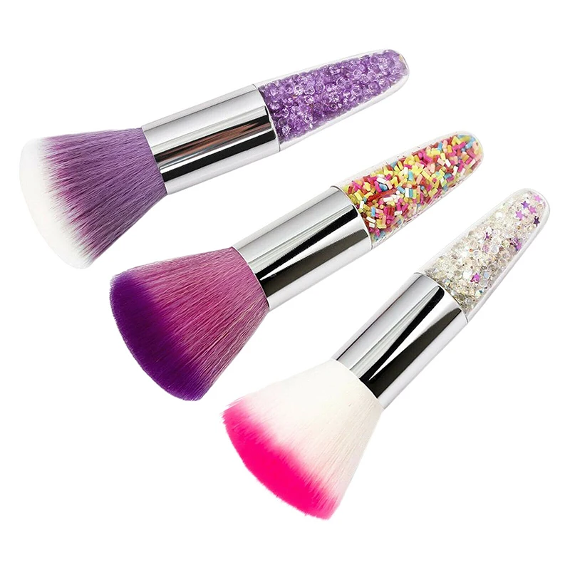 

Кисть для удаления пыли от ногтей, кисть для нейл-арта, акриловый УФ-Гель-лак, инструмент для чистки порошка, кисти для макияжа, аксессуары дл...