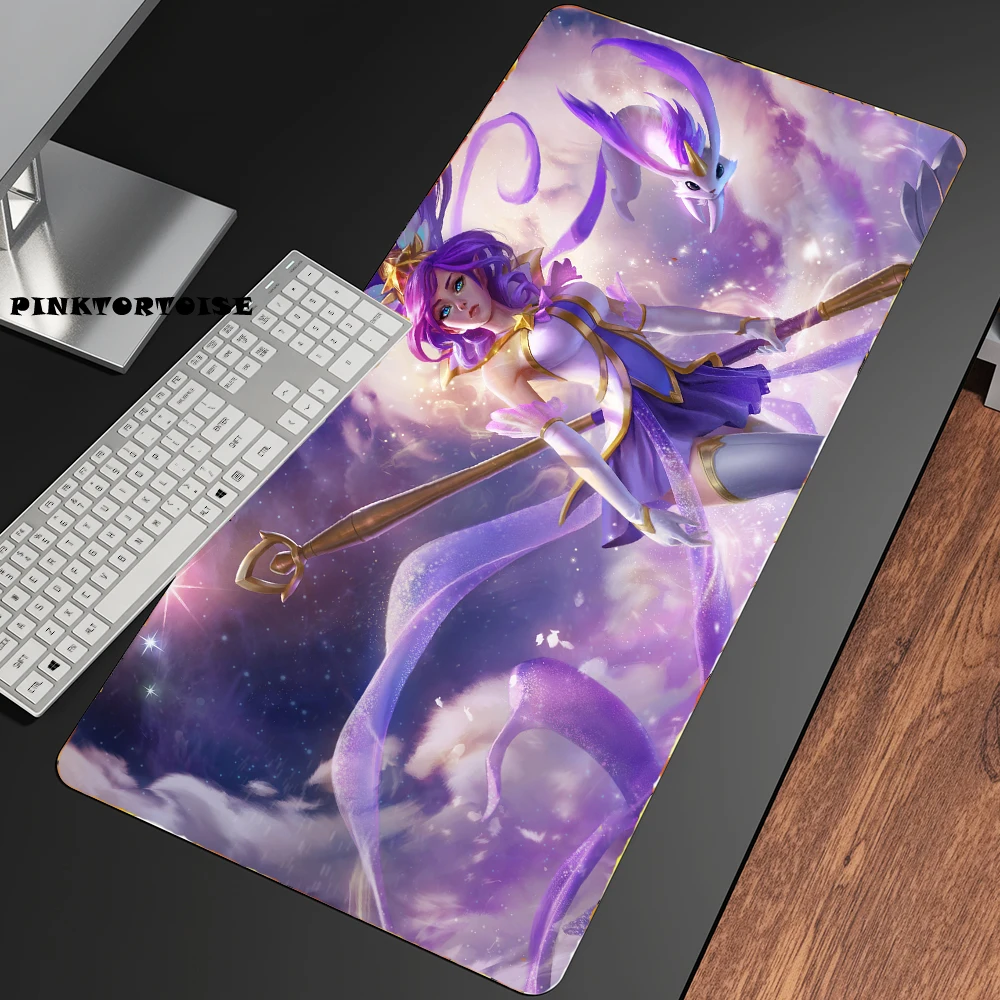 Коврик для мыши pinktorв стиле аниме janna windforce Настольный коврик клавиатуры с