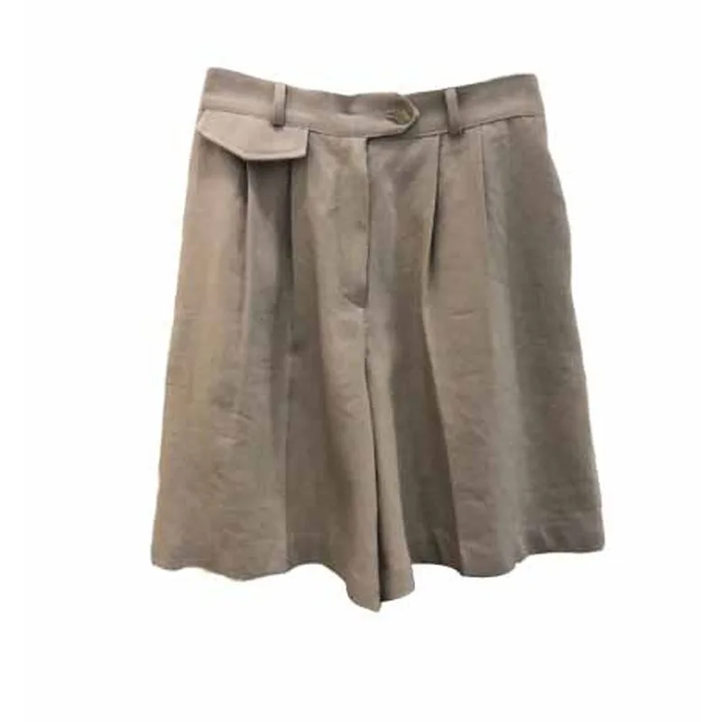 

Yocalor New Arrival High Waist Shorts Women Solid Color Zipper Casual Loose Short Pants Female Korean Summer Ropa Mujer 1E677