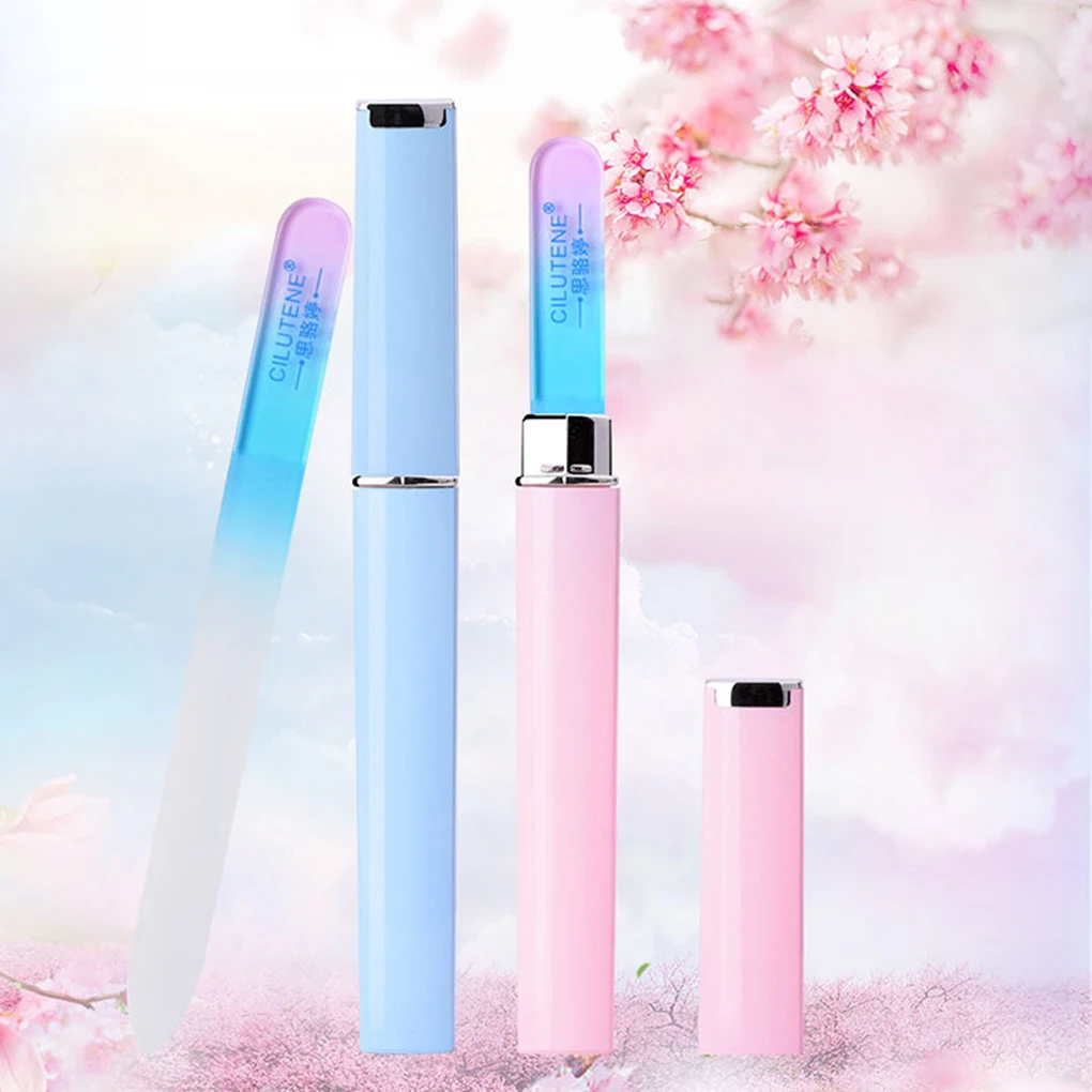 

Portable Nail Files Nail Shaping Polishing Glass Rasp Sanding Buffer Block Pedicure Manicure Tools