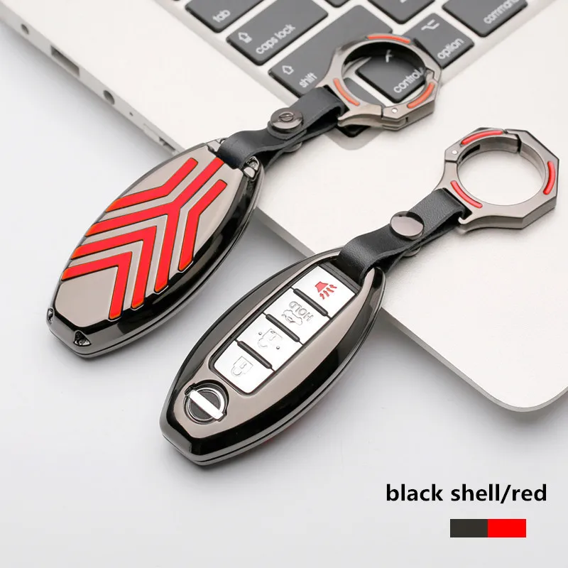 

New Zinc Alloy Car Key Cover Case For Nissan Qashqai J10 J11 X-Trail t31 t32 kicks Tiida Pathfinder Murano Note Juke Accessories