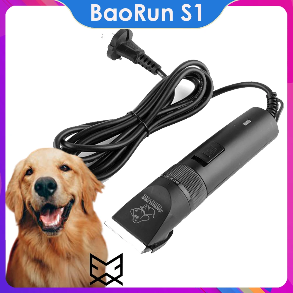 

Powerful Clipper for Big Dog Trimmer Pet Haircut Cat Cutting Rabbit Grooming Machine BaoRun Teddy Professional Removes Hairs Cut