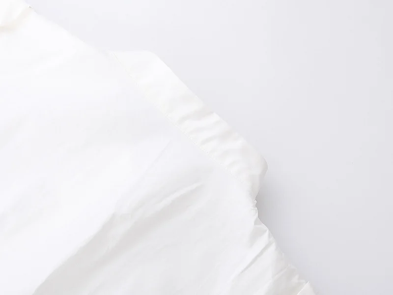 

[EAM] Women White Contrast Color Irregular Dress New Stand Collar Sleeveless Loose Fit Fashion Tide Spring Summer 2021 1DE0212