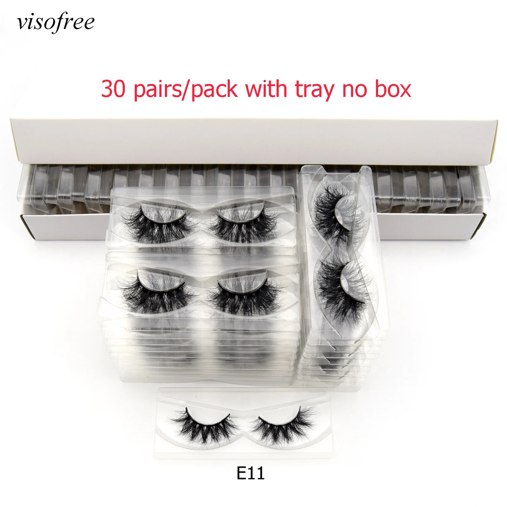 Ресницы норковые с подставкой 3d ресницы для макияжа ручной работы полными