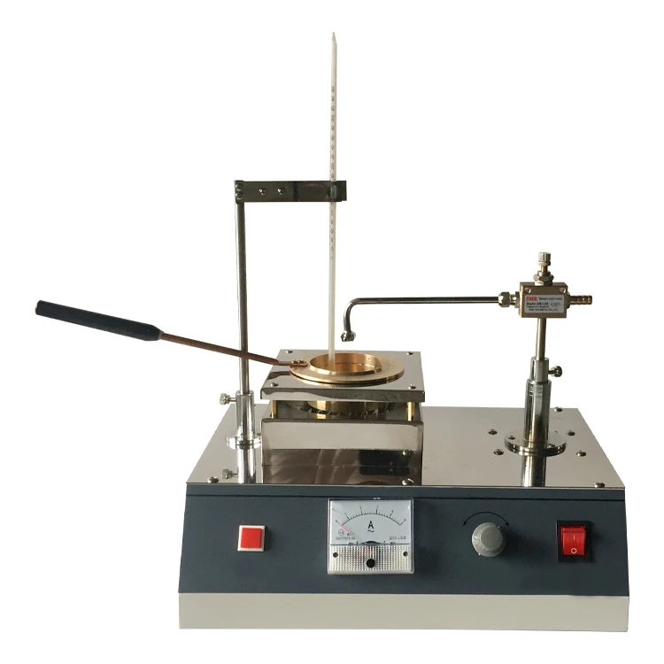 

ASTM D93 Closed Cup Mineral Oil Flash Point Testing Apparatus