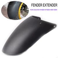 abs plastic motorcycle front mudguard fender extender extension for colove ky400x ky500x ky 500x ky 400x