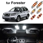10 шт. Canbus Светодиодная лампа для освещения салона автомобиля Kit для Subaru Forester 2009-2017 2018 2019 светодиодные лампы купольная карта багажника без ошибок