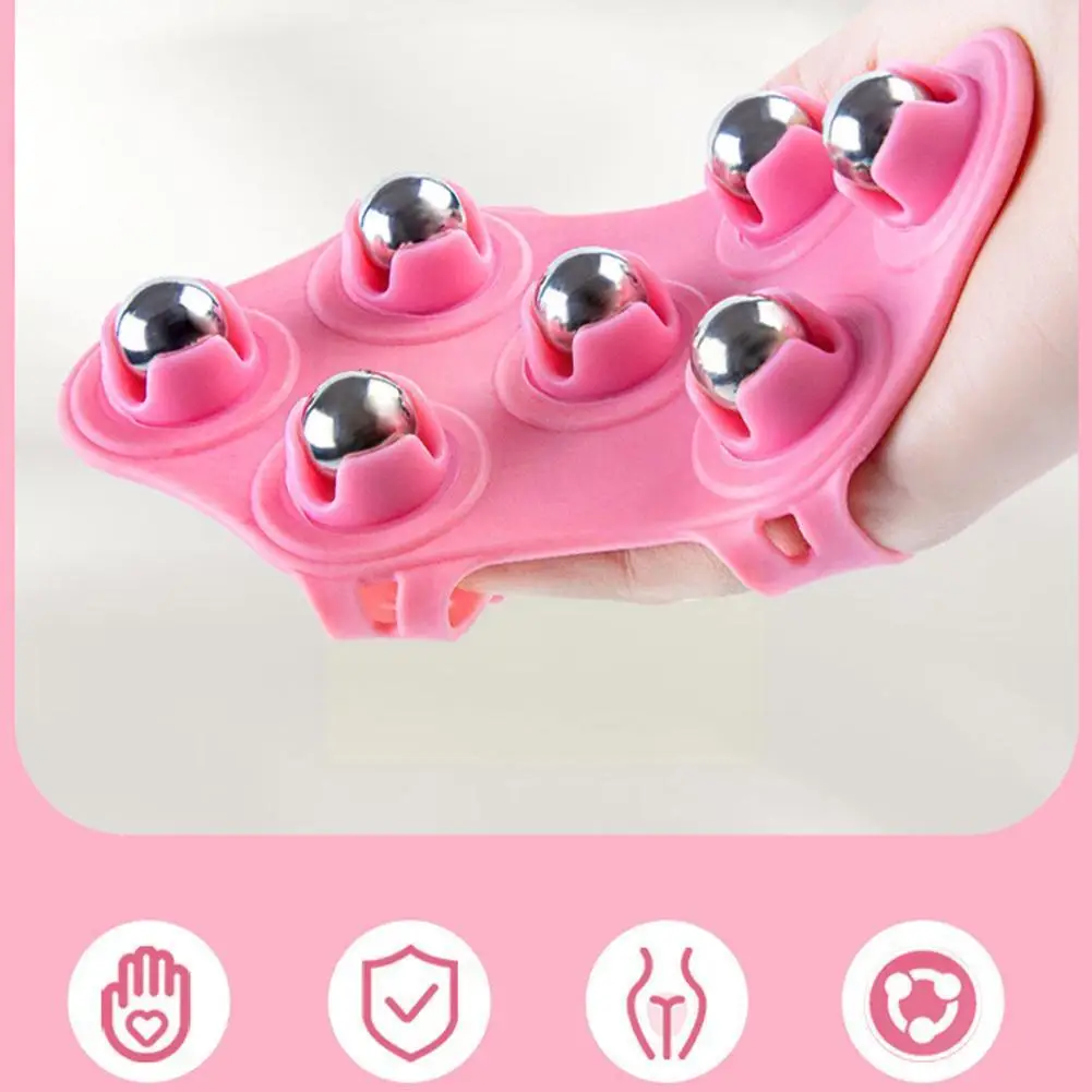 

Portable Roller Ball Body Massager Pain Relief Tool Joint Shoulder Back Neck Full Muscle Body Care Leg J9x5