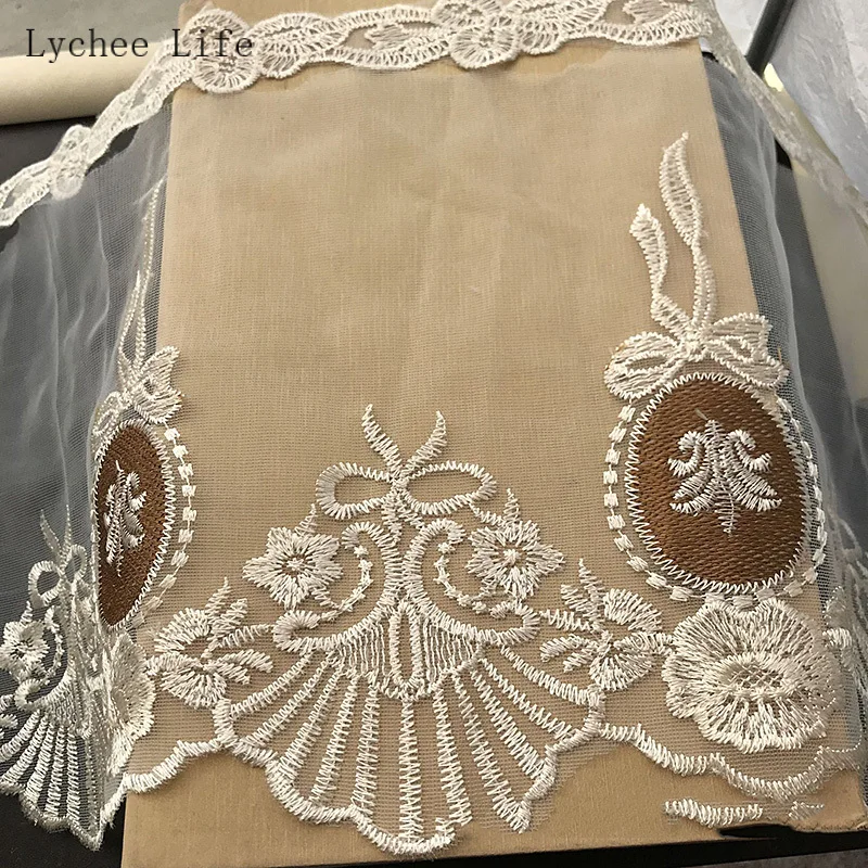 Кружевная лента занавеска женская одежда украшение для шляпы тесьма вышивка