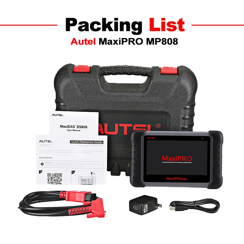 Autel MaxiPRO MP808 диагностический инструмент OBD2 Профессиональный OE-Level OBDII ключ