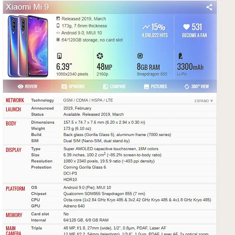 ЖК-дисплей для Xiao mi 9 mi 9 lcd сборка для Xiao mi 9 ЖК-экран сенсорный экран дигитайзер замена телефона тест TFT Экран AAA